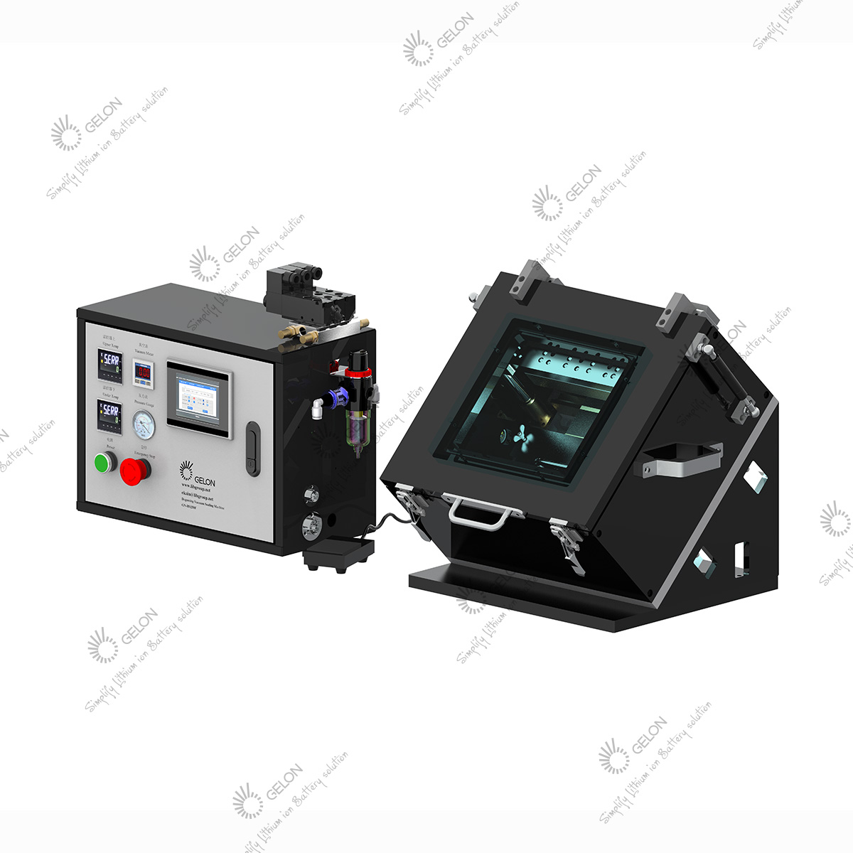 Vacuum Pre-sealing and Second Sealing Integrated Machine