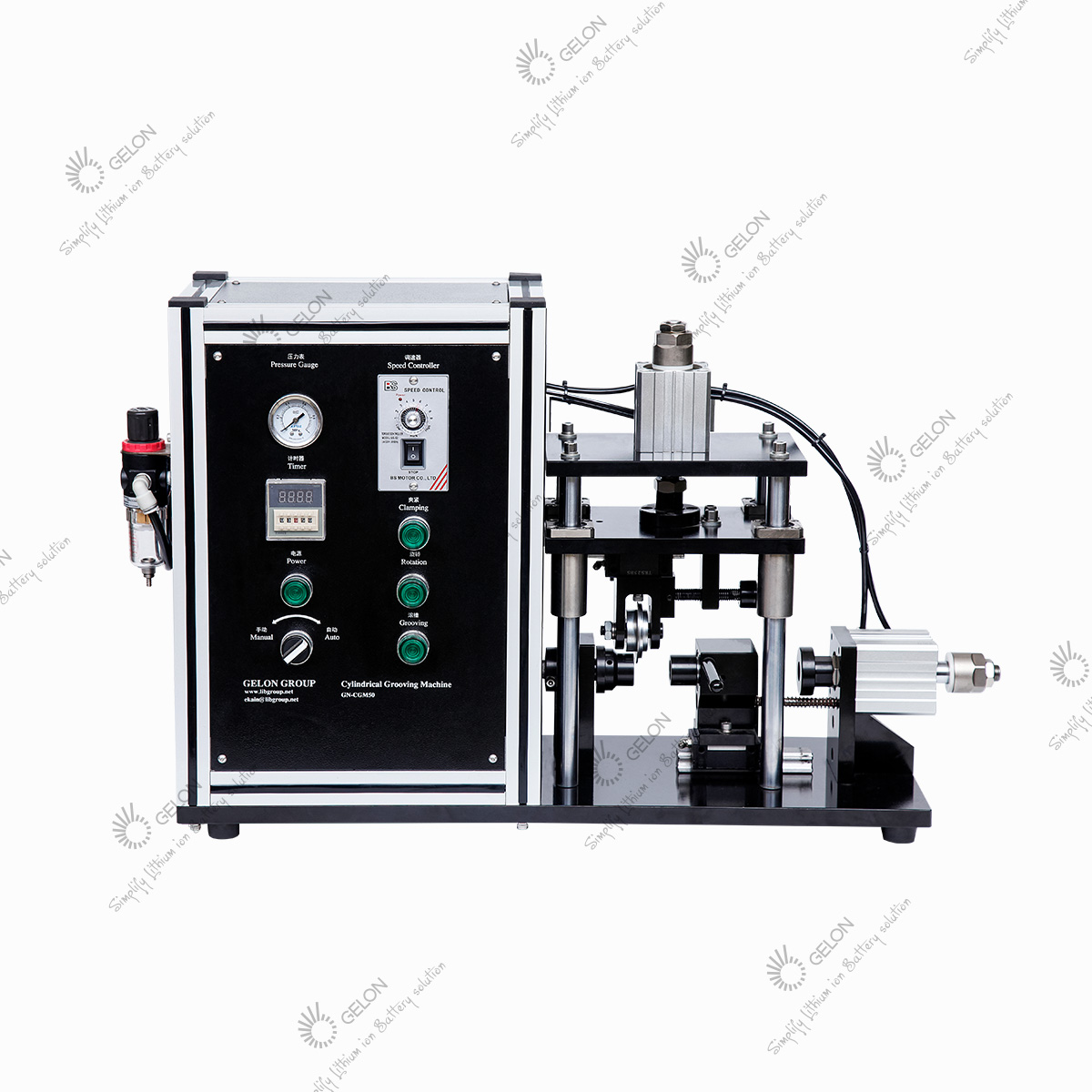 Lab Cylinder Cell Grooving Machine