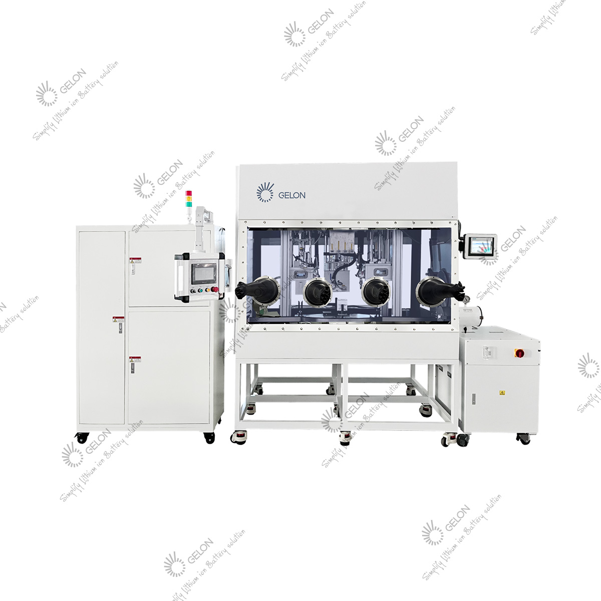 Three In One Semi-Auto Electrolyte Injection Machine