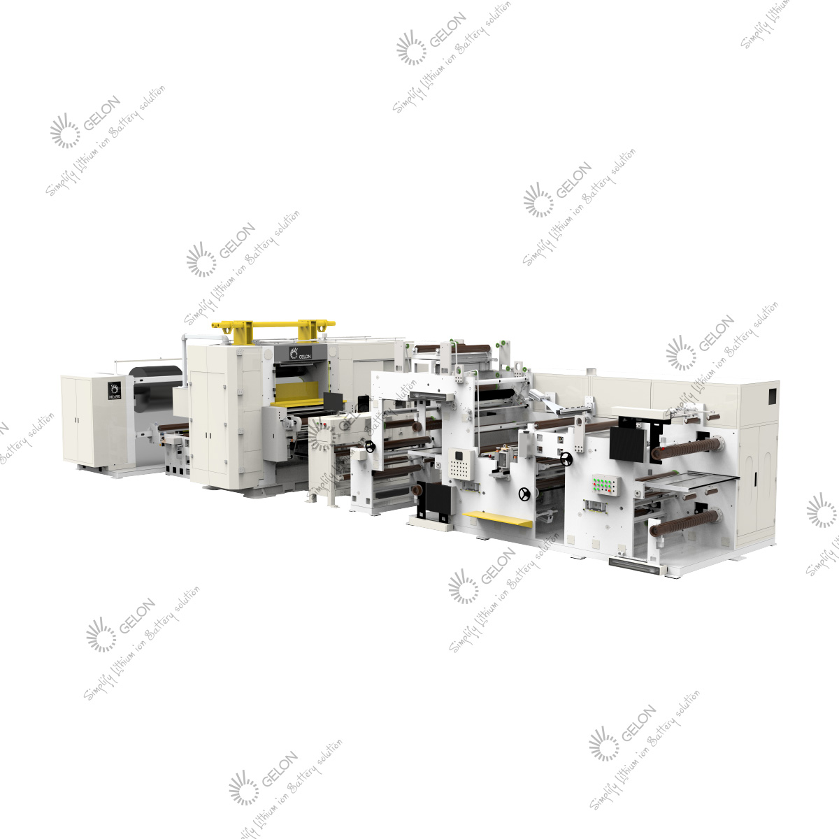 Intergrated Calendaring&Slitting Machine
