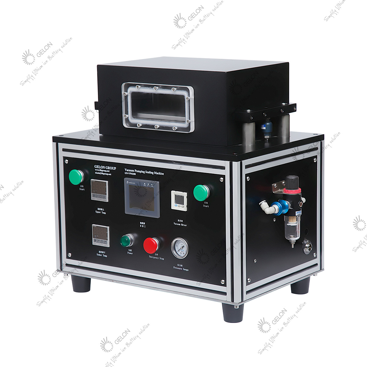 Lab Pouch Cell Vacuum Degassing Sealing Machine