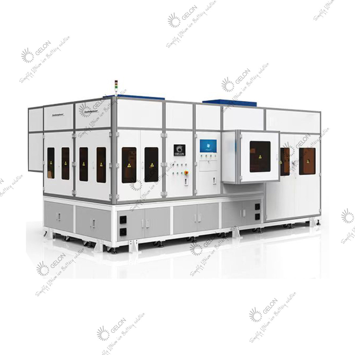 Prismatic Cell Hot Press Shaping Machine