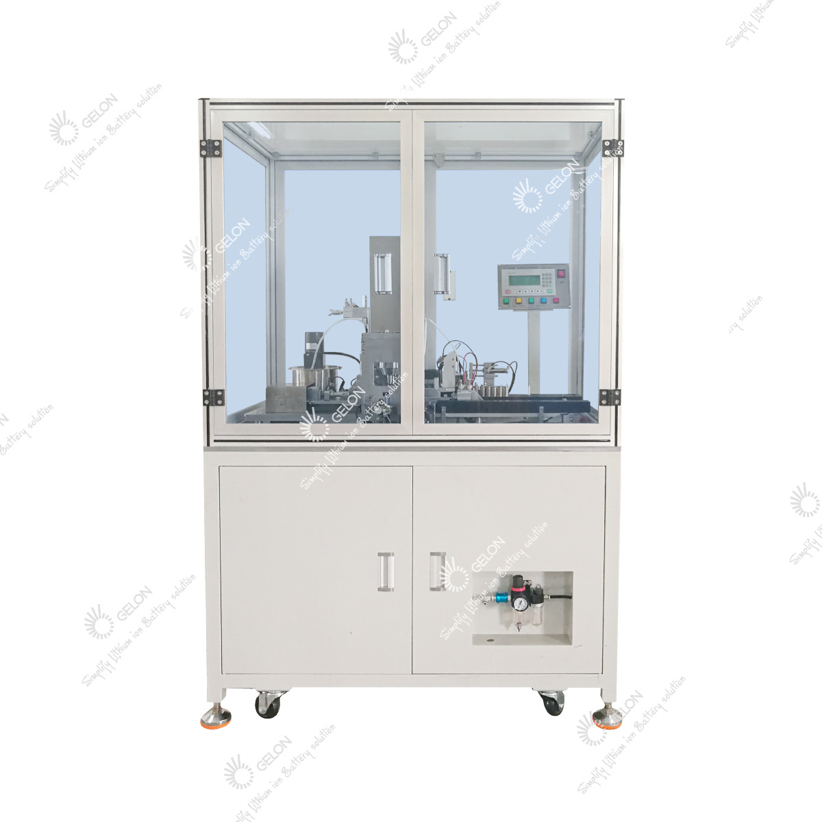 Semi-Auto Cylinder Cell Grooving Machine