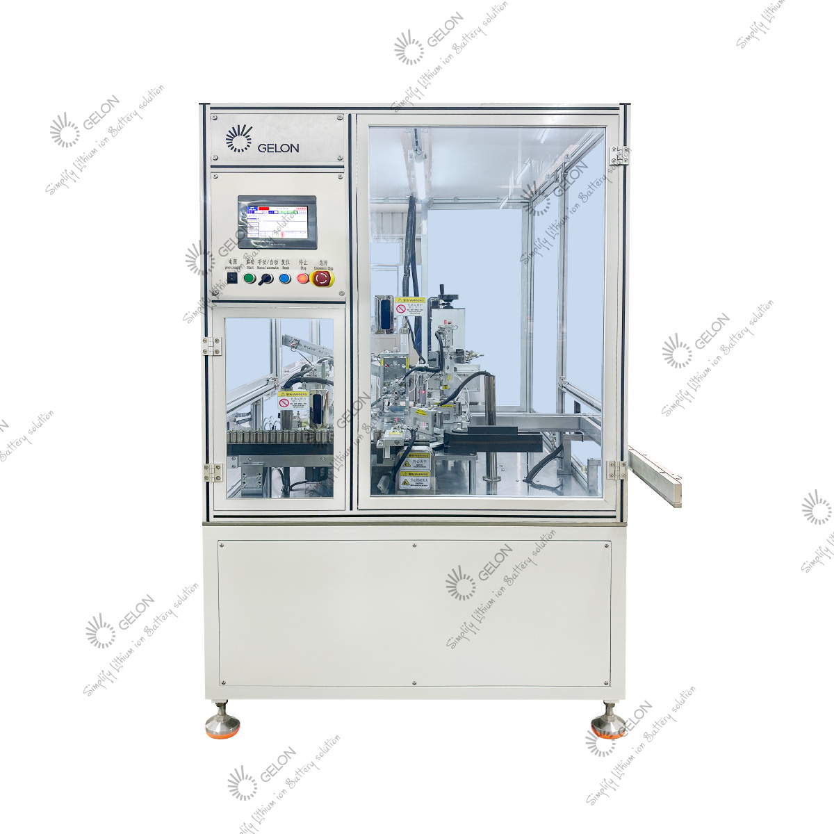 Laser Wiping Tab Welding Machine For Cylinder Battery Cap Machine