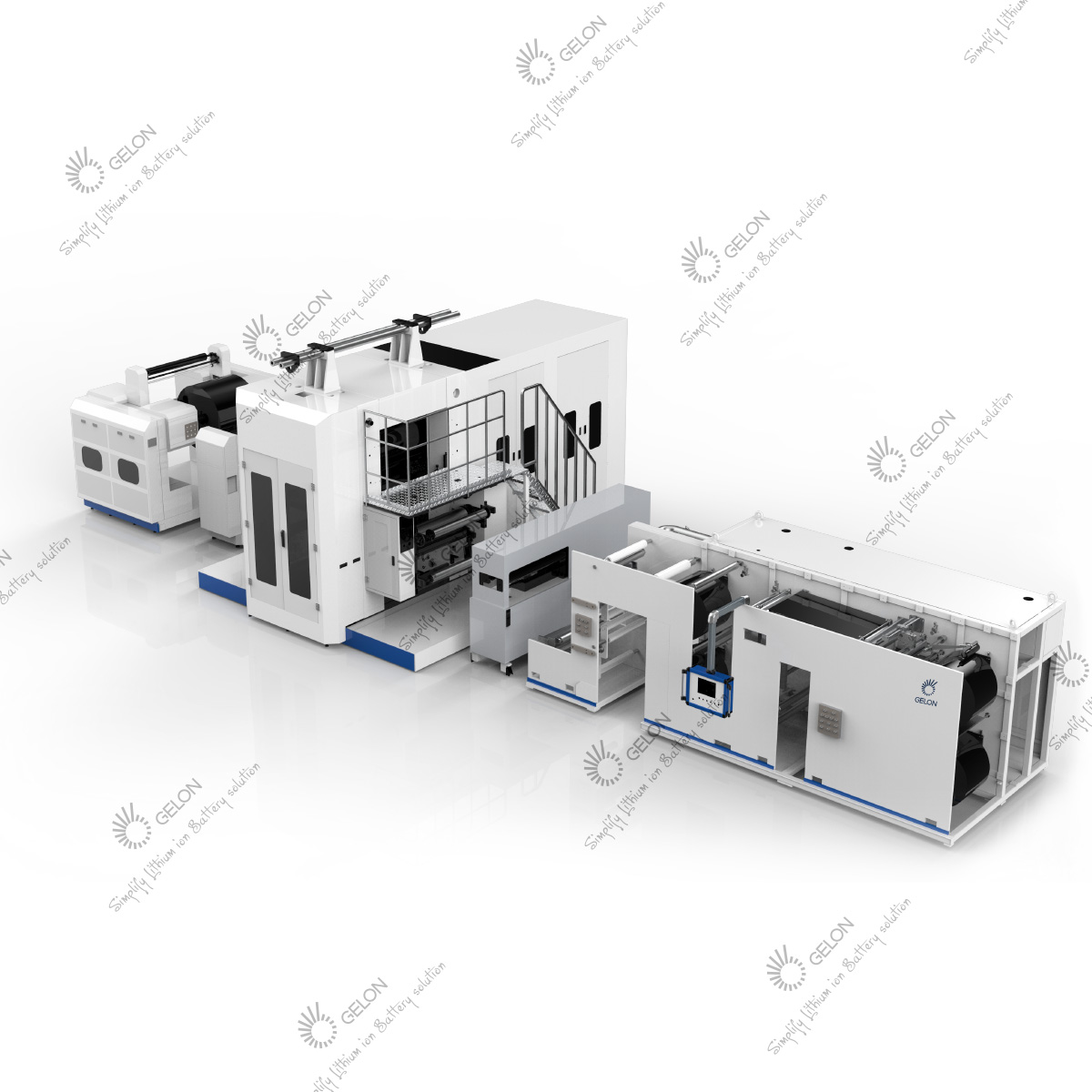 Continuous Hydraulic Calendaring Machine