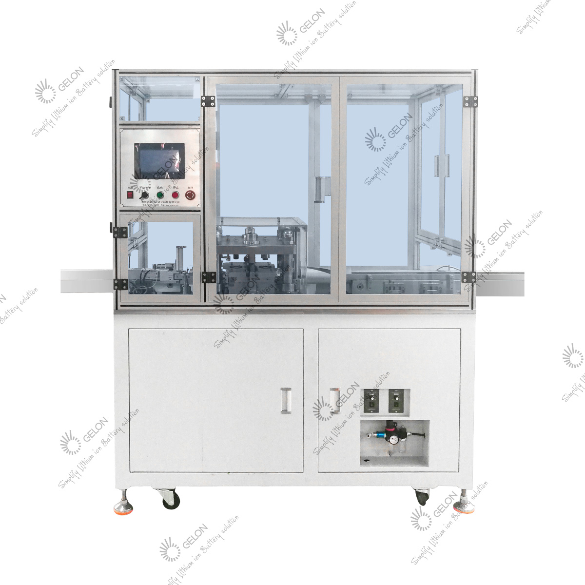 Cylinder Cell Crimping Machine