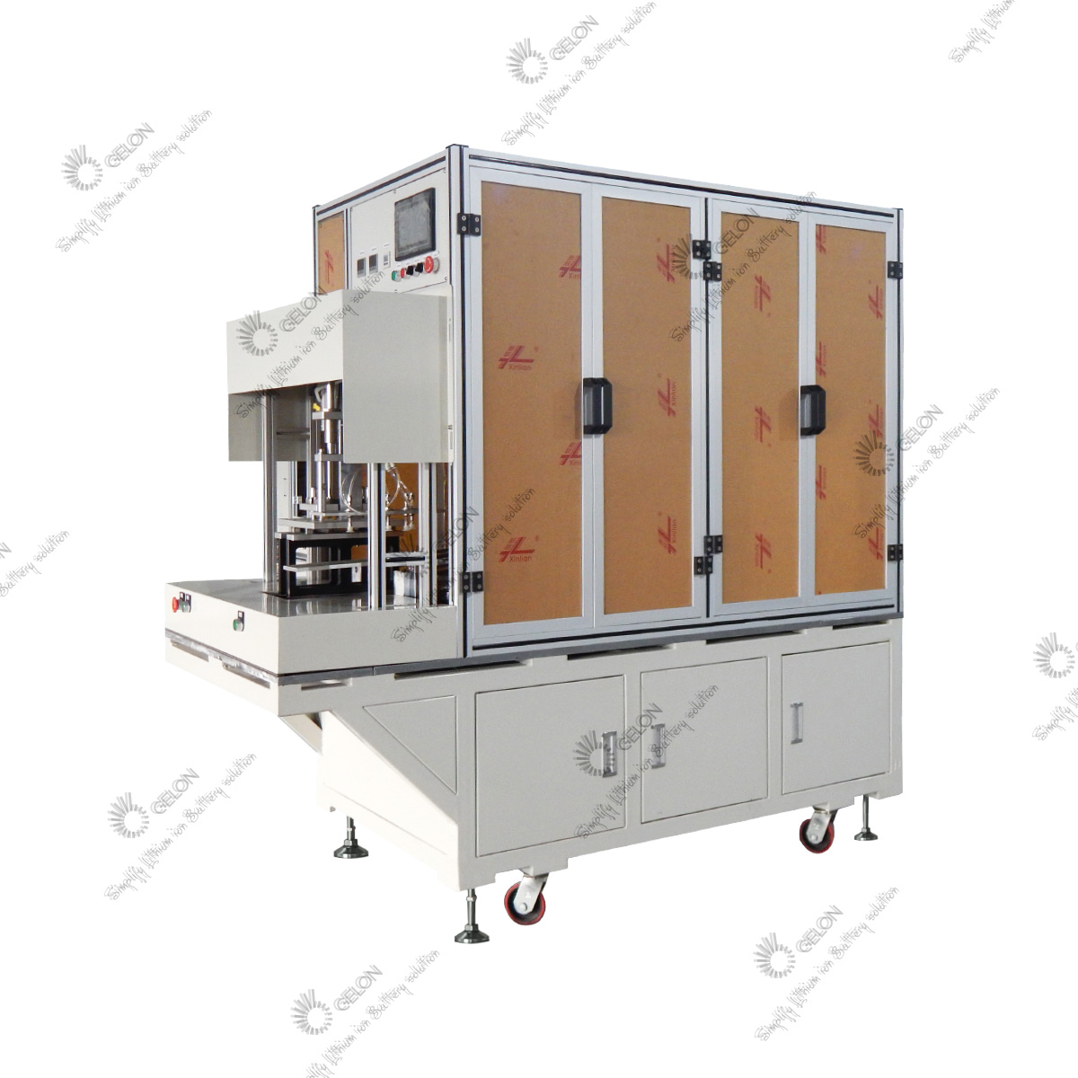 Edge Trimming, Folding & Ironing Machine