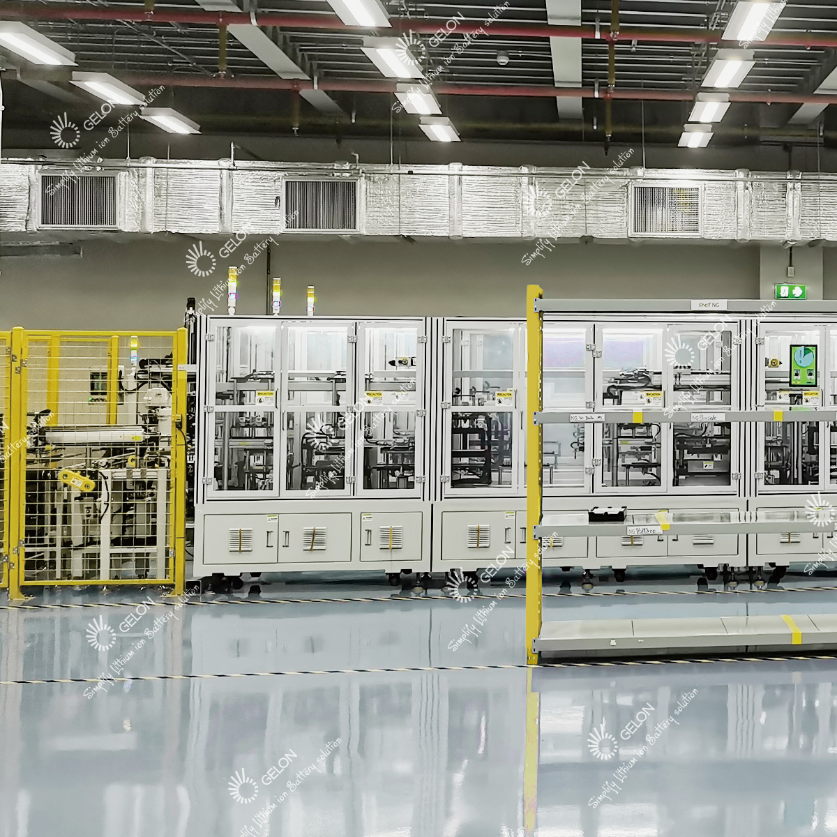 Automatic Pouch Cell Degassing Sealing Line